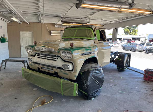 Color coat and finishing work