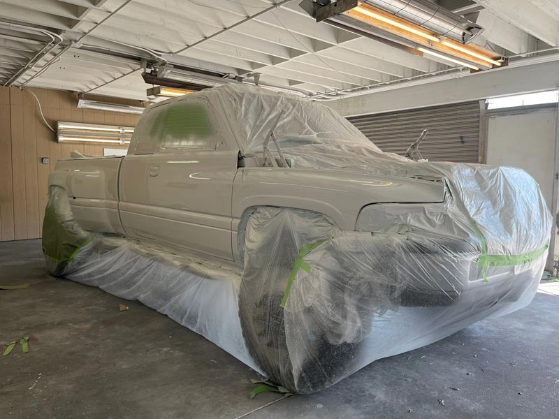 Paint preparation stage