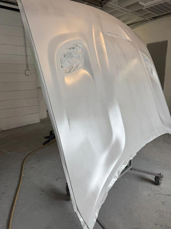 Base coat primer finish